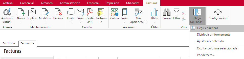 Interfaz de usuario gráfica, Aplicación, Word  Descripción generada automáticamente