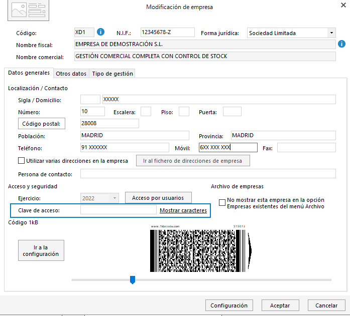 Código QR  Descripción generada automáticamente con confianza baja