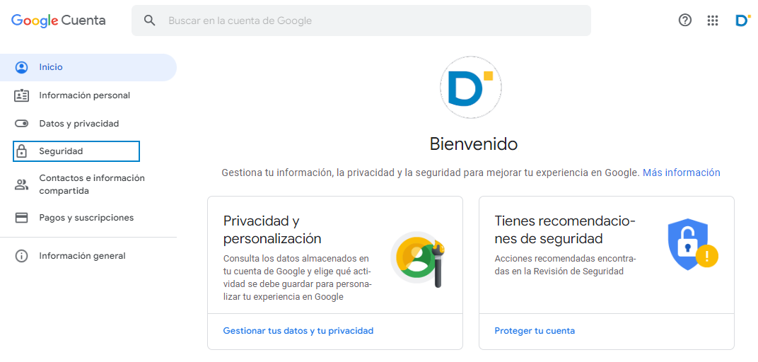 Google protege a usuarios del correo electrónico Gmail