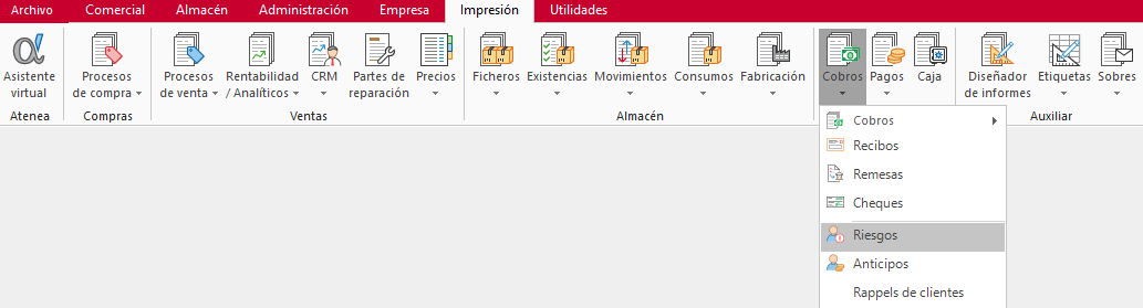 Interfaz de usuario gráfica, Aplicación, Word  Descripción generada automáticamente