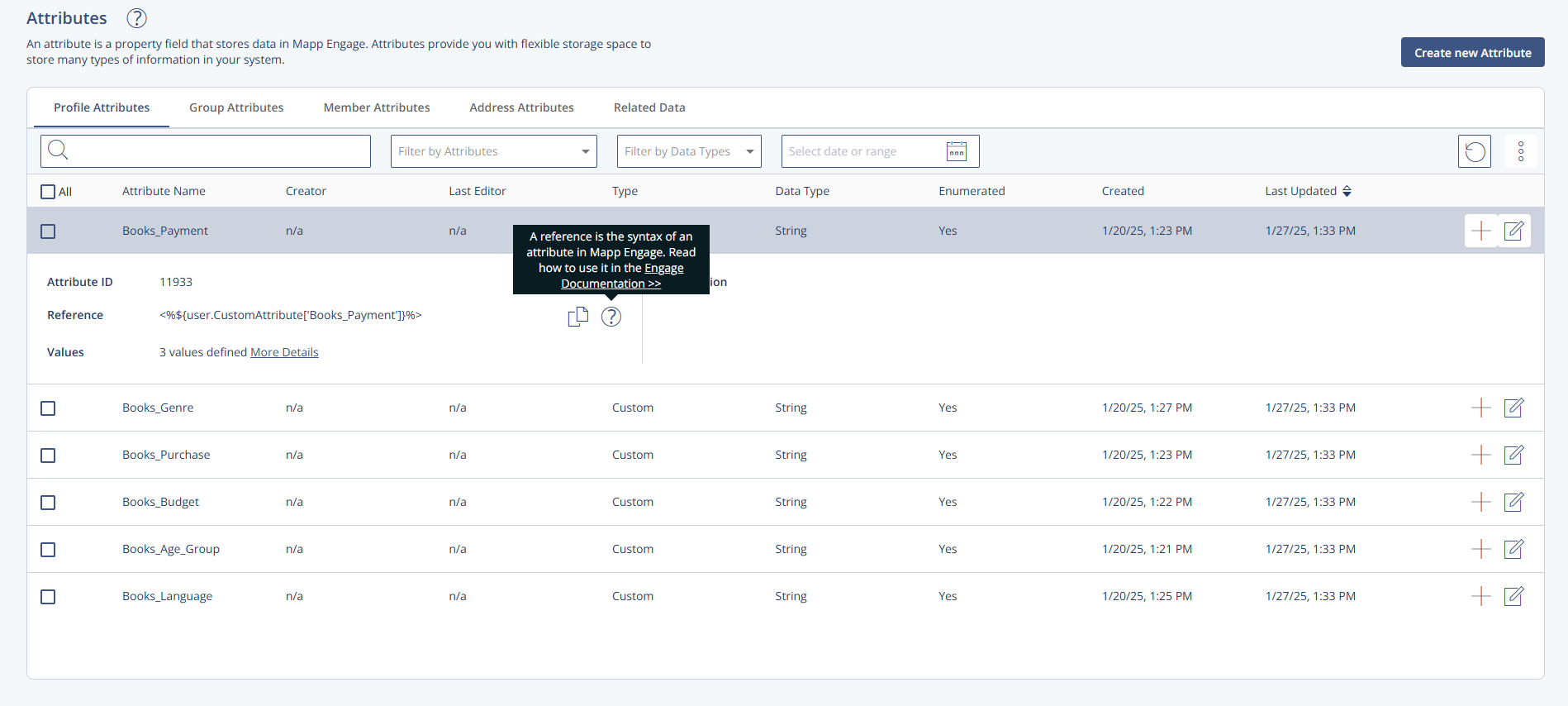 Mapp Engage: Attribute UI Enhancements Are Here!