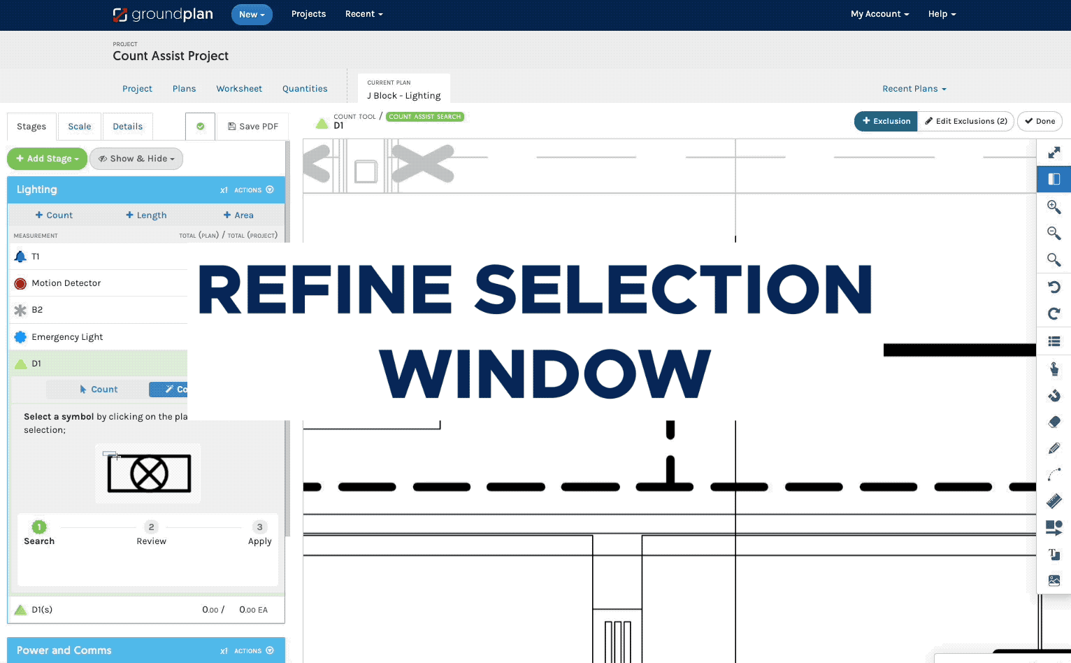 CA - Refine Selection Window v1