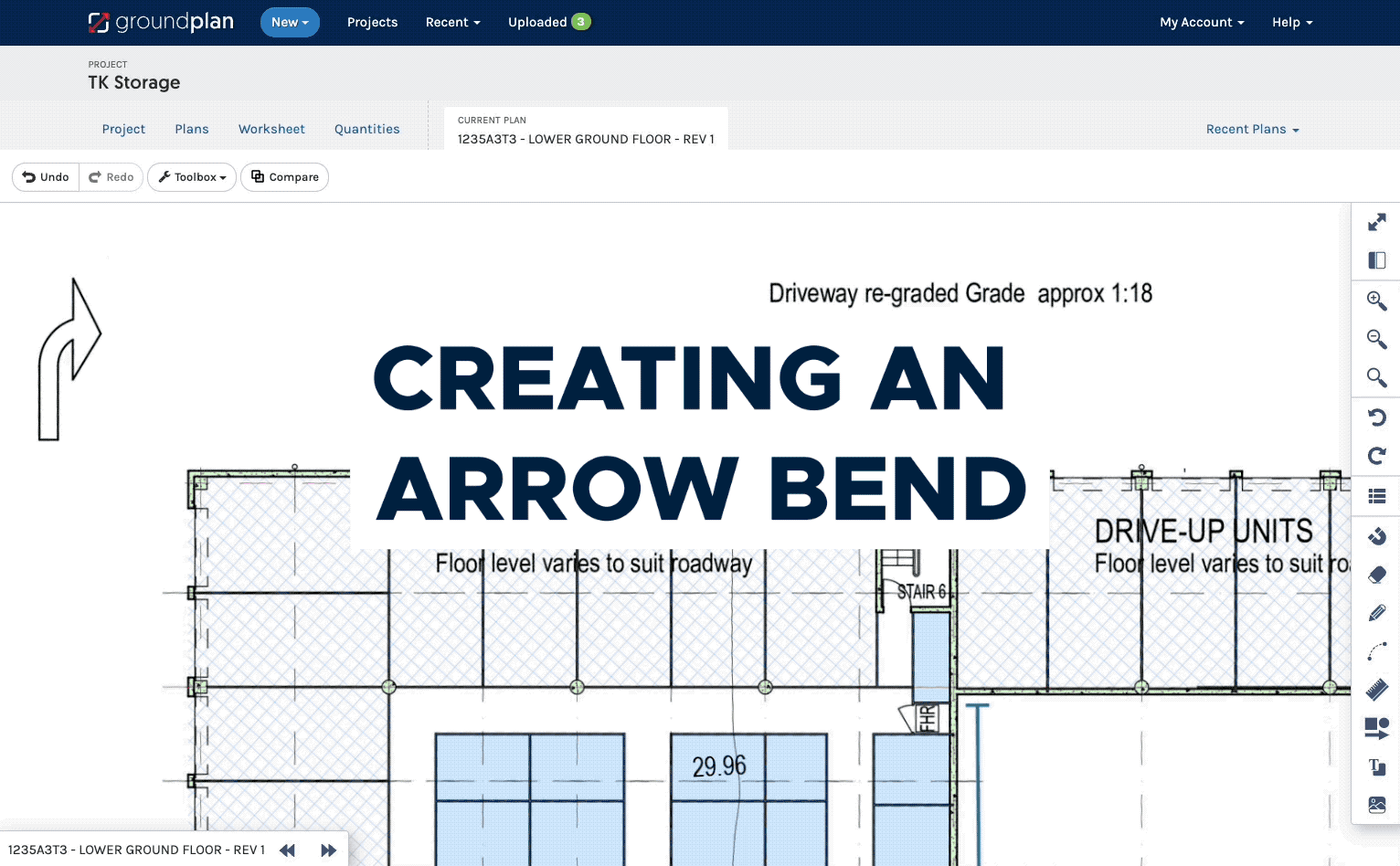 D1 - Creating an arrow bend