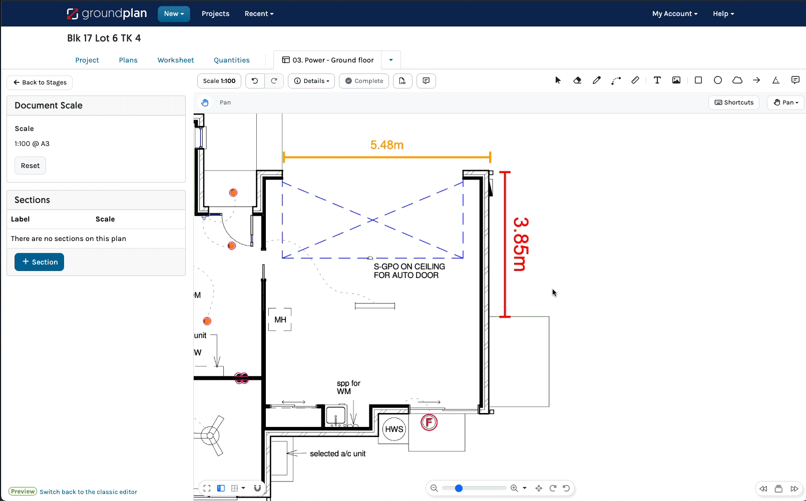 Editing Ruler - new ui
