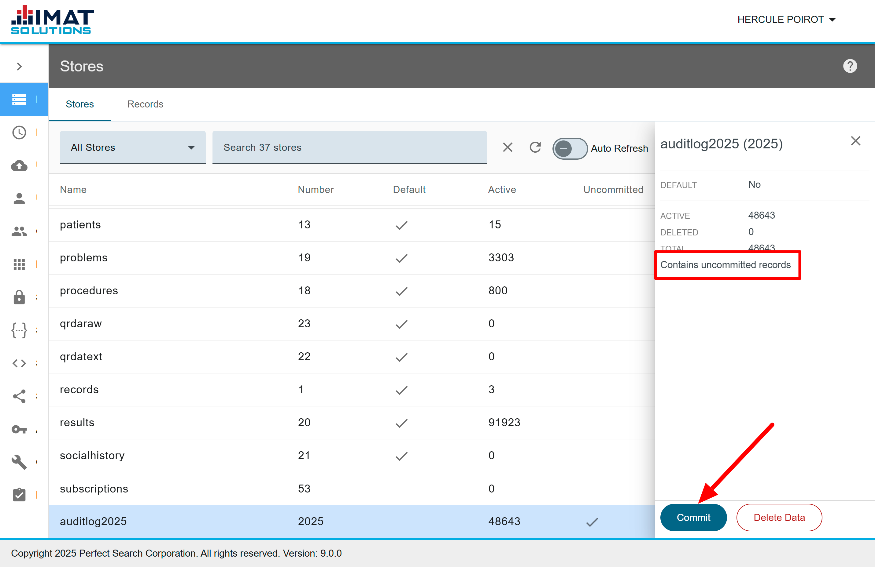 data-management-commit