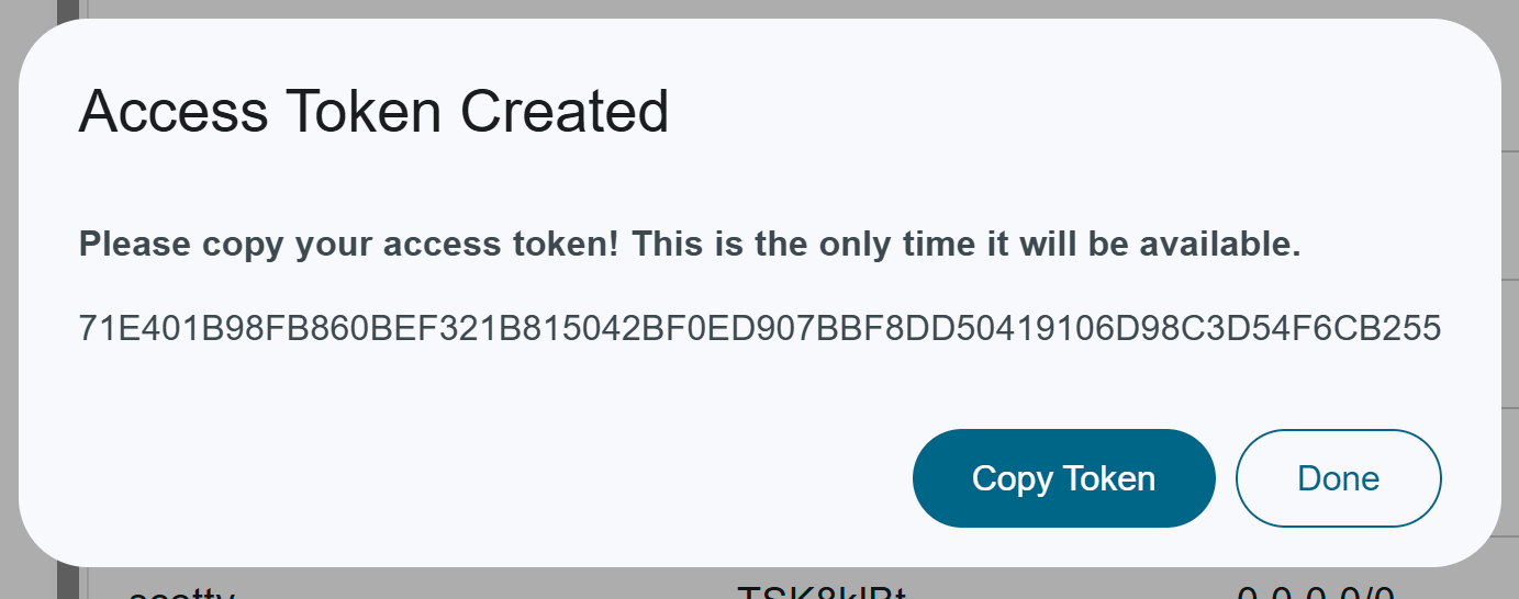 token(1)