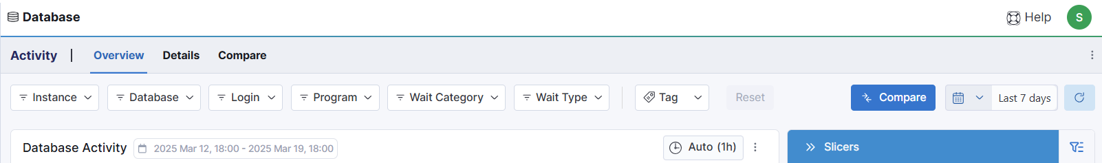 Database Activity Filters Screenshot 2025-03-19 140558