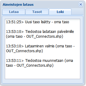 KeyCom2_2_aineistojen_lataus_loki