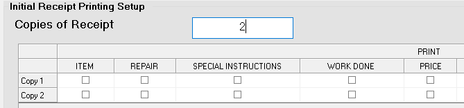 How to Set Repair Defaults