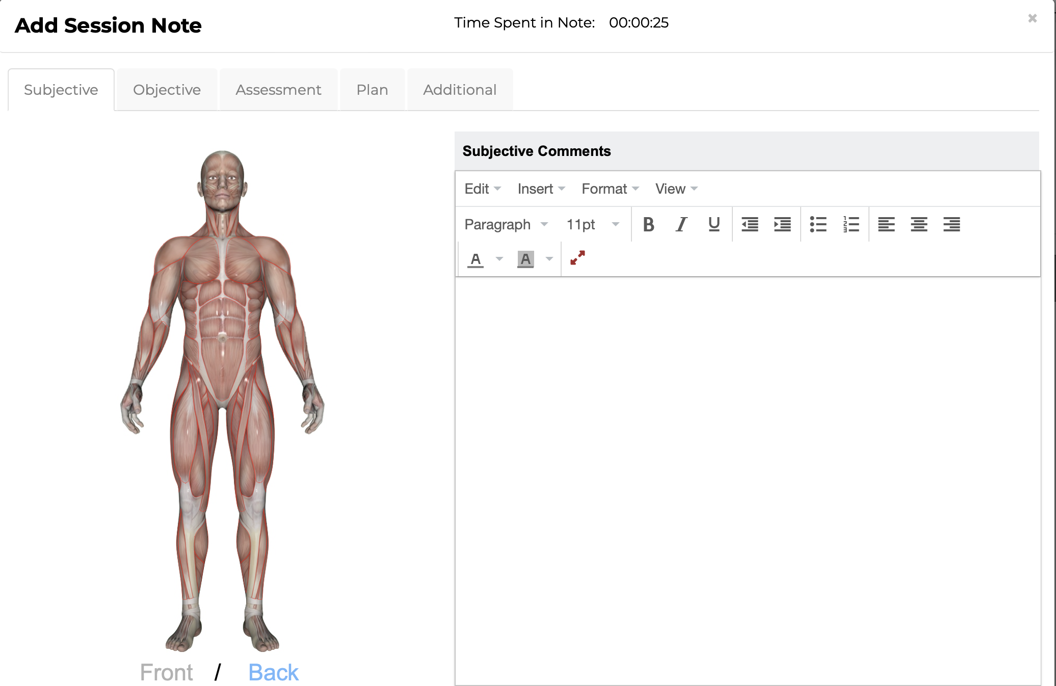 Booking note template - SOAP click body