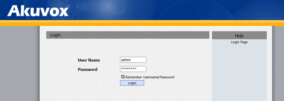 A screenshot of a computer login  Description automatically generated