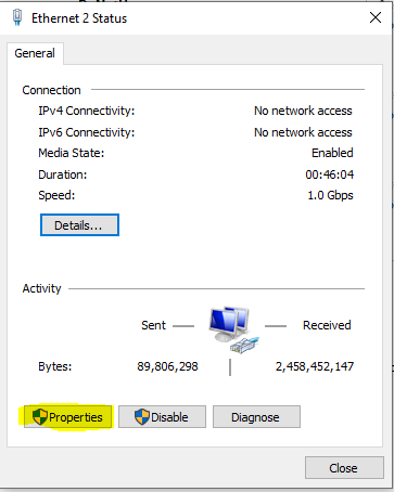 How to setup or add extra IP address to PC in order to matching the ...