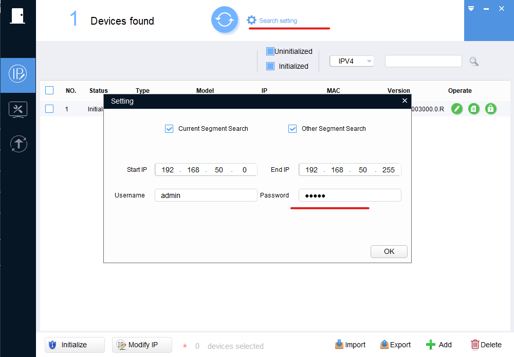 How to add ASI1201D-E to SmartPSS? - Access Control