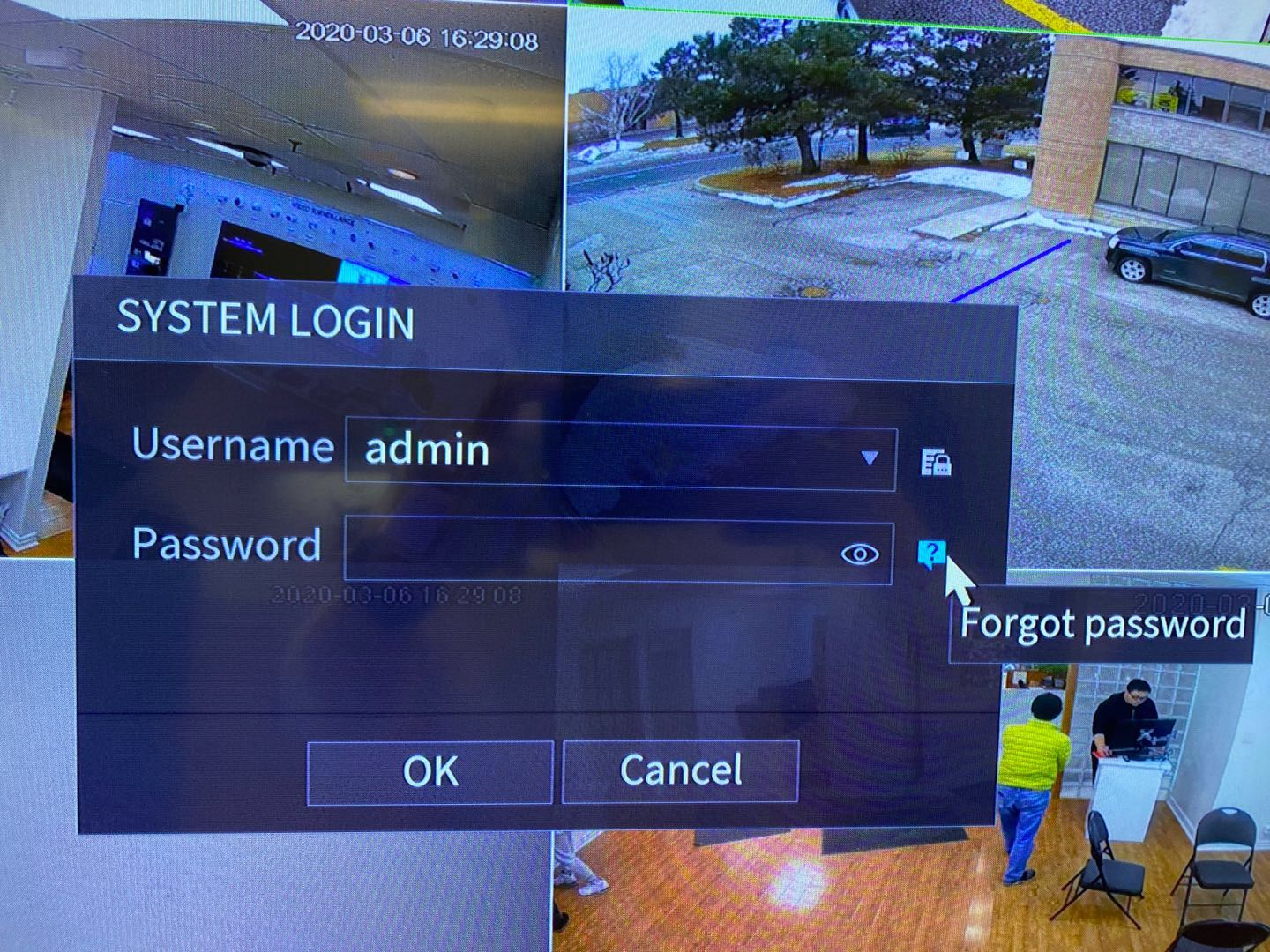 AiBase new XVR/NVR Password Reset