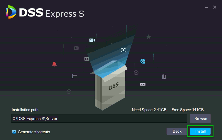 How to Install DSS Express Fred2020-12-17 16:110