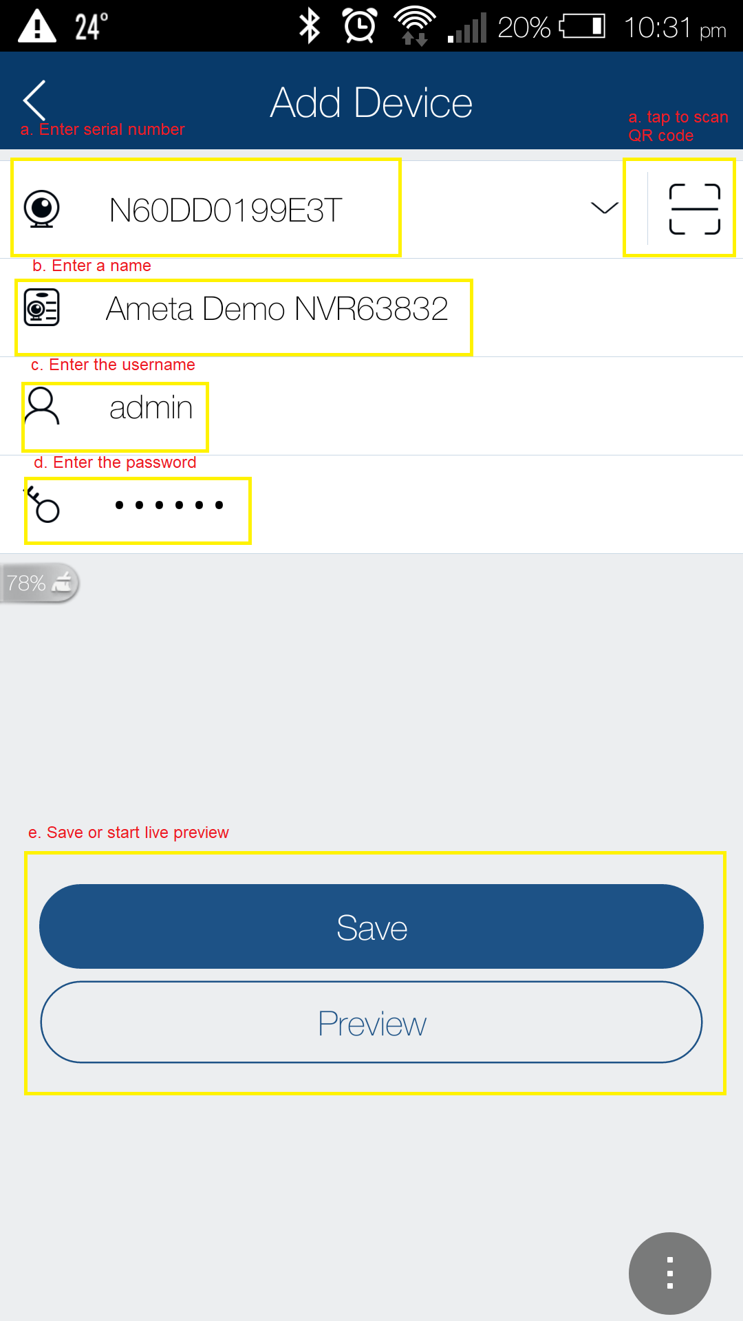 How to add DVR and set up EyeInCloud App