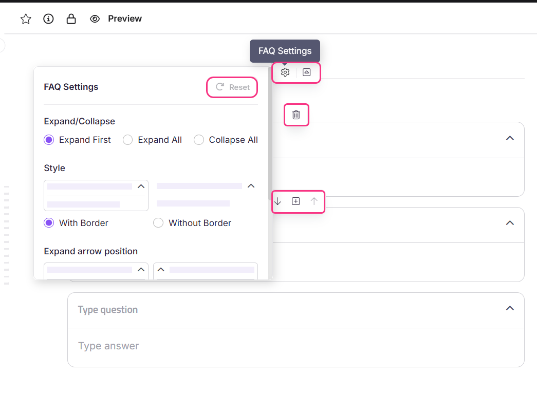 faq templates