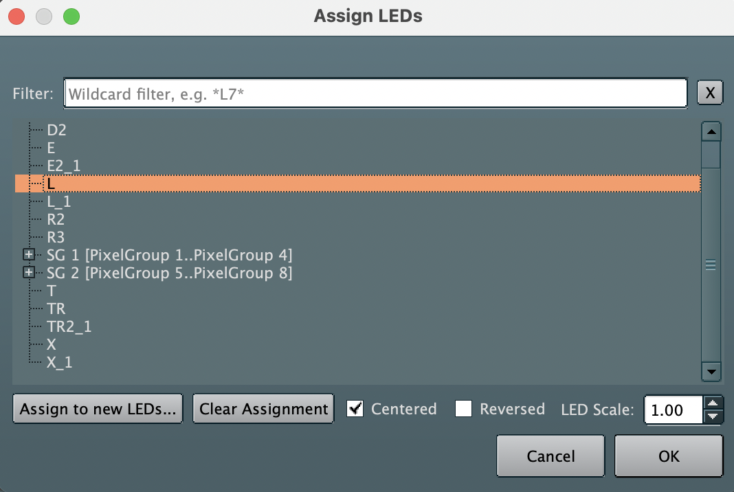 Assign LEDs 3