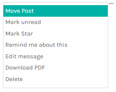Using Posts for Interacting and Collaborating with Clients