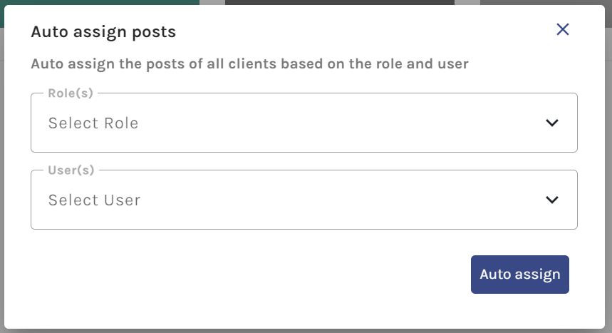 Auto Assign Posts