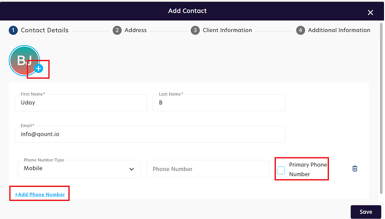 Client Contact