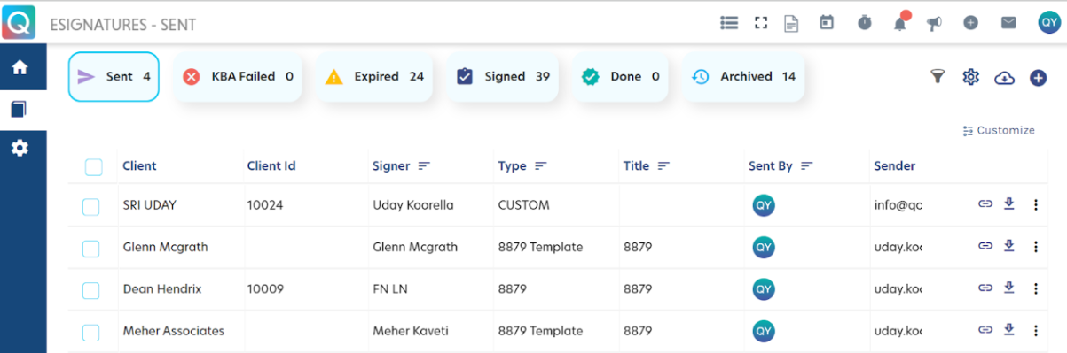 #E-signatures