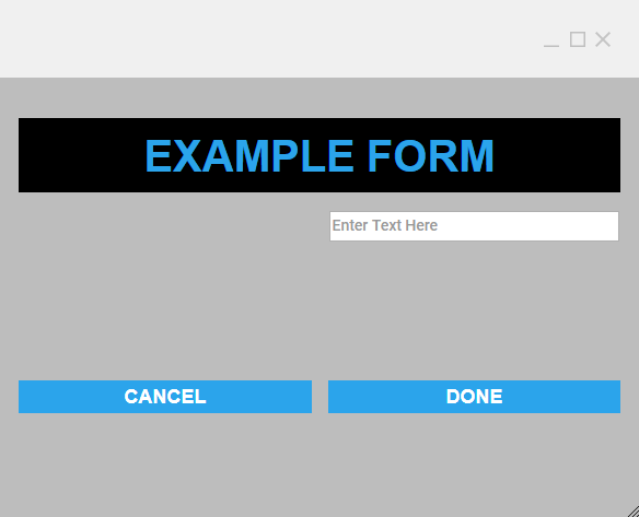 simple css form design