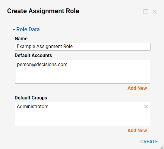 get role assignment