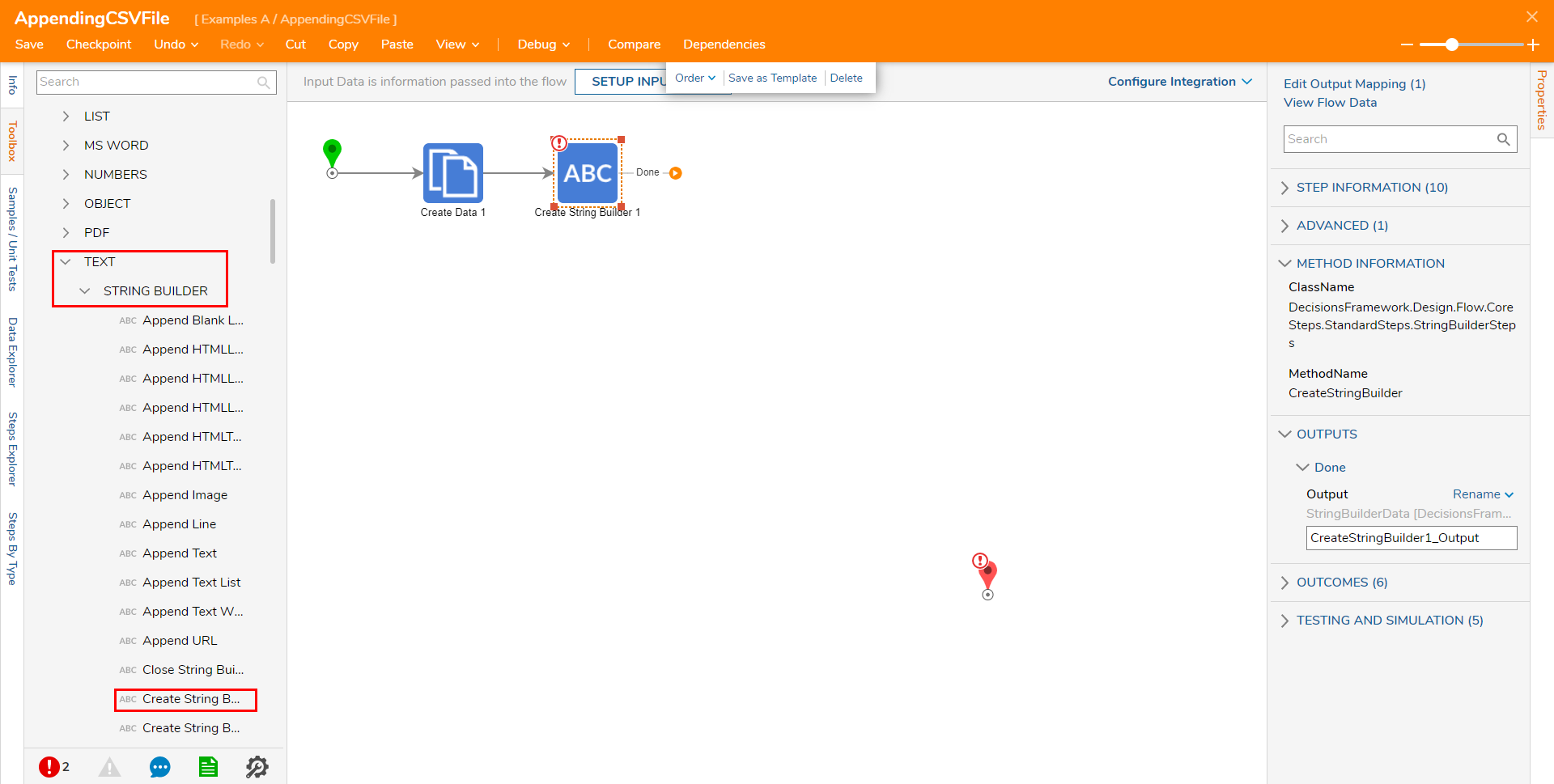 Appending CSV File Using String Builder - Excel/CSV