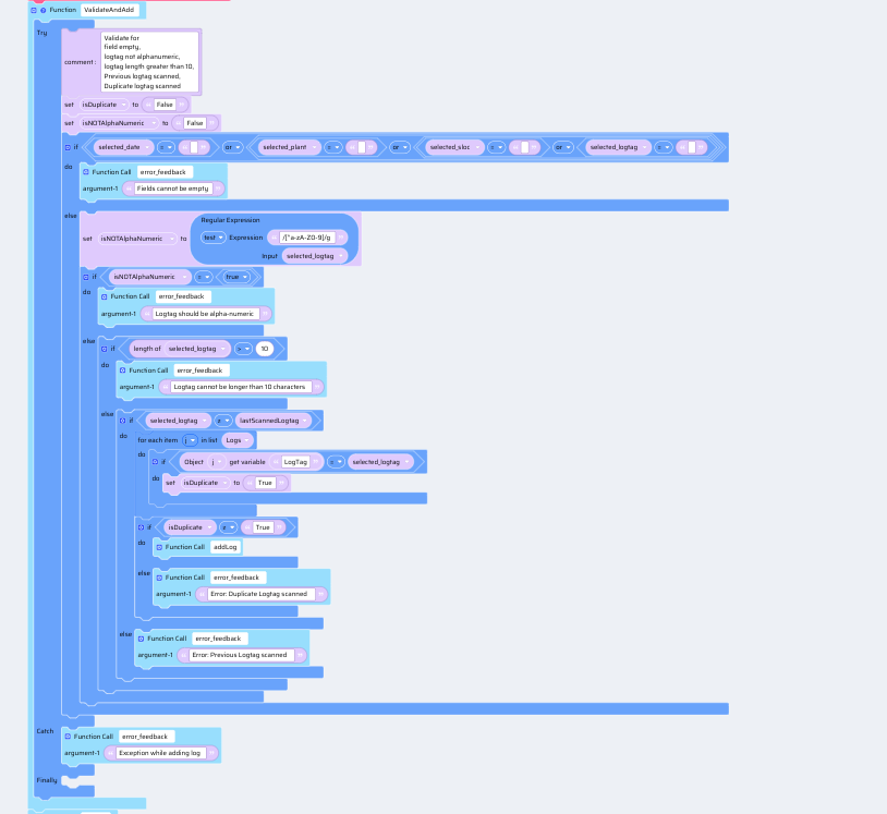 31 Snippet 1-12 Home page - Log Tag KeyUp event - Function_ValidateAndAdd