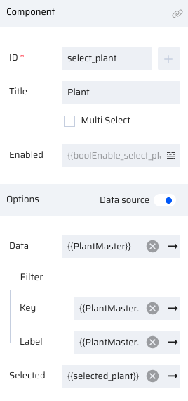 4 Image 1-1 Plant Master - Data mapping