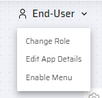 enable menu