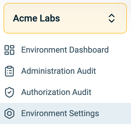 Managing Environments