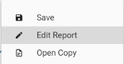 Dashboard Right-Click - Edit Report