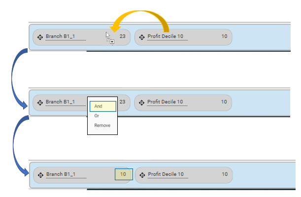 DataSet HotBar AND