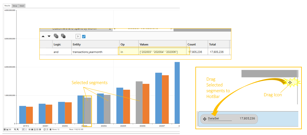 Selecting Segments