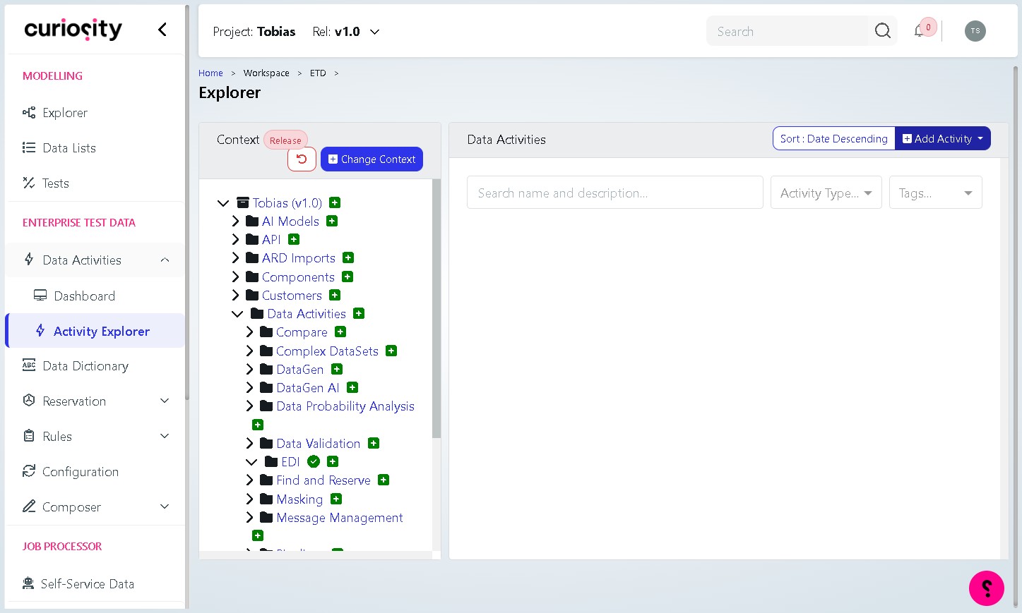 Navigate to your workspace URL
