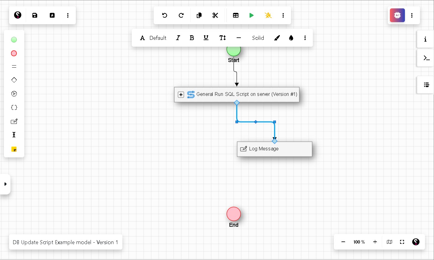 Click here to open up the node variable panel