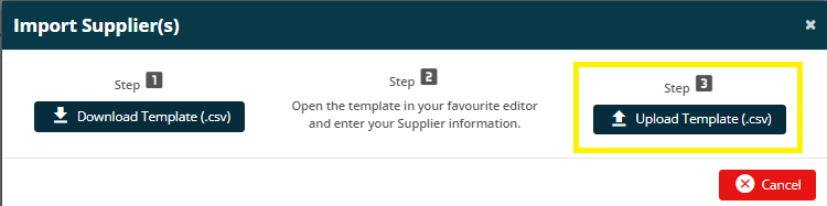 Importing Suppliers