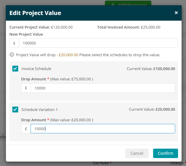 The Project Summary and Details Pages
