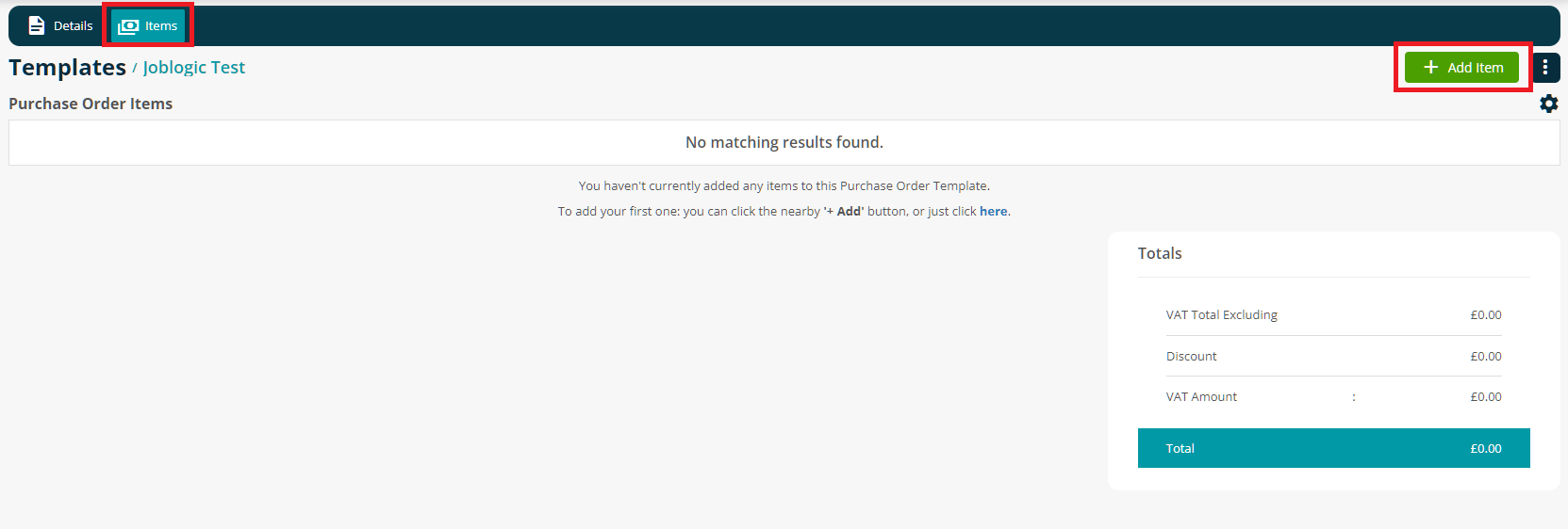 Purchase Order Templates
