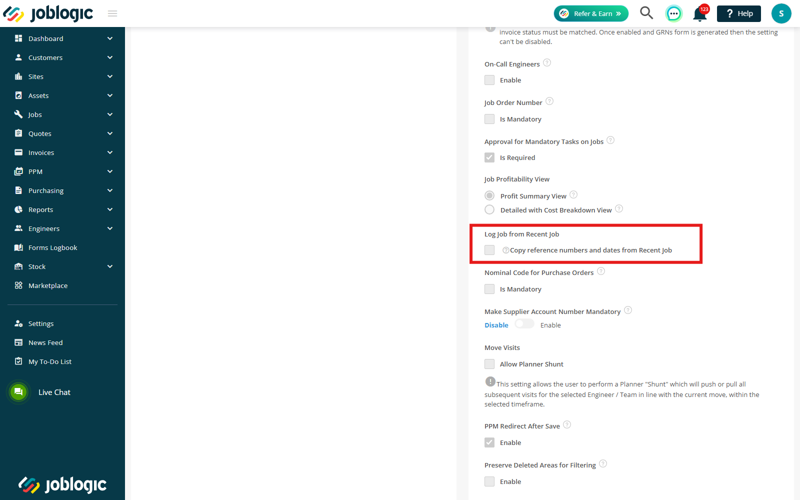 c3-01-copy-additional-fields-recent-job-toggle.png