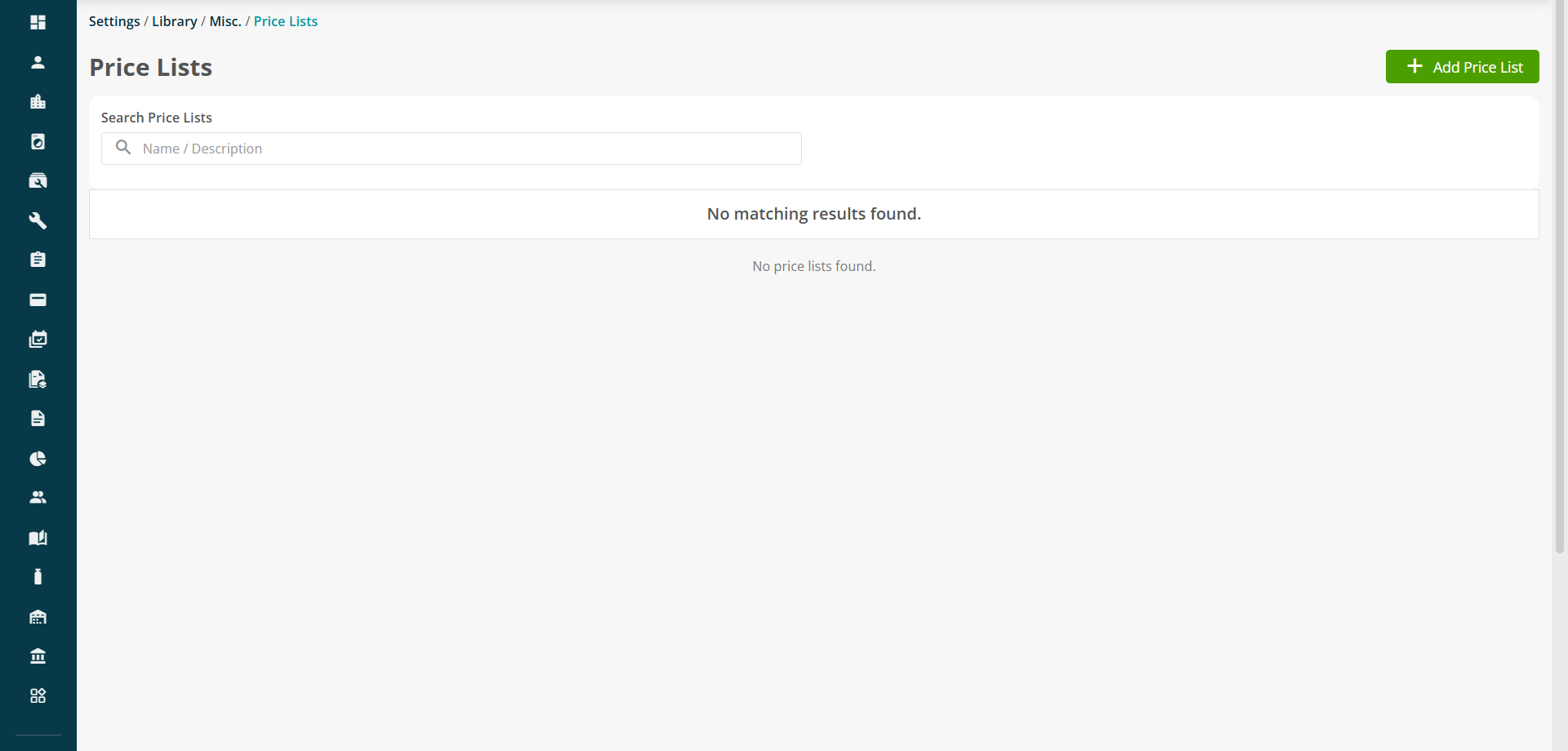 Joblogic Price Lists screenshot 83