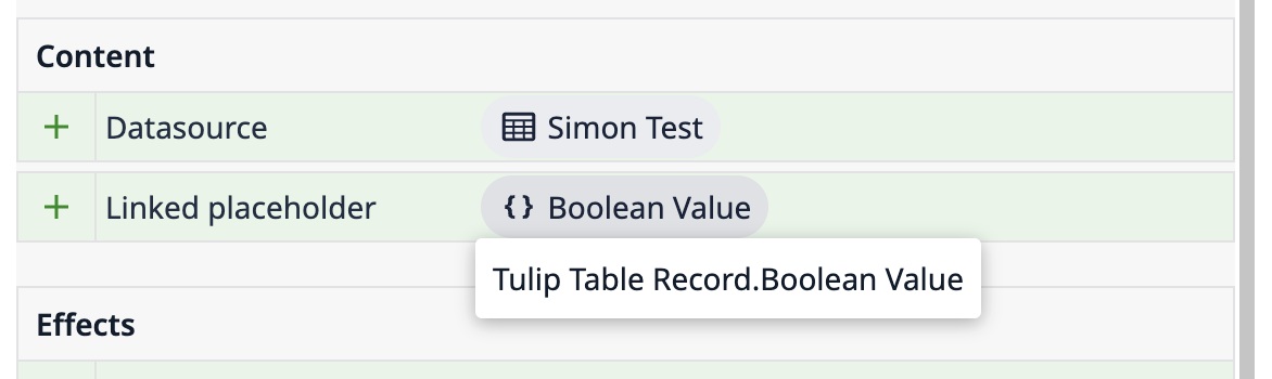 Compare versions variable hover