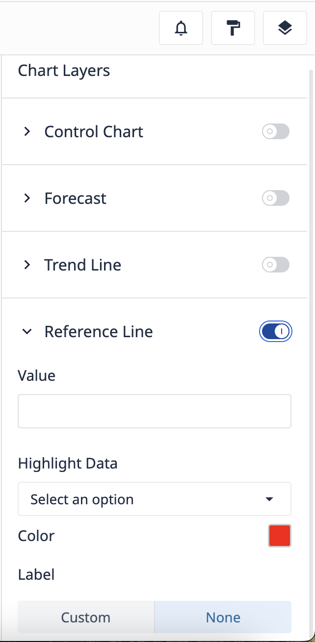 Reference Line Toggle