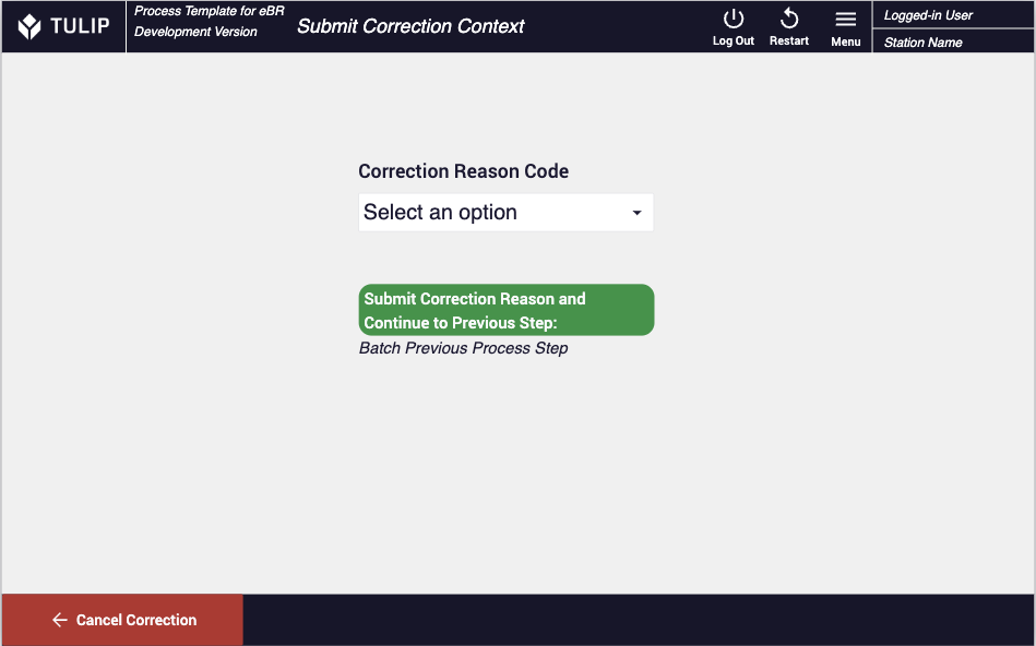 Robustness to App Cancellations - App - Submit Correction Context Step 2.png