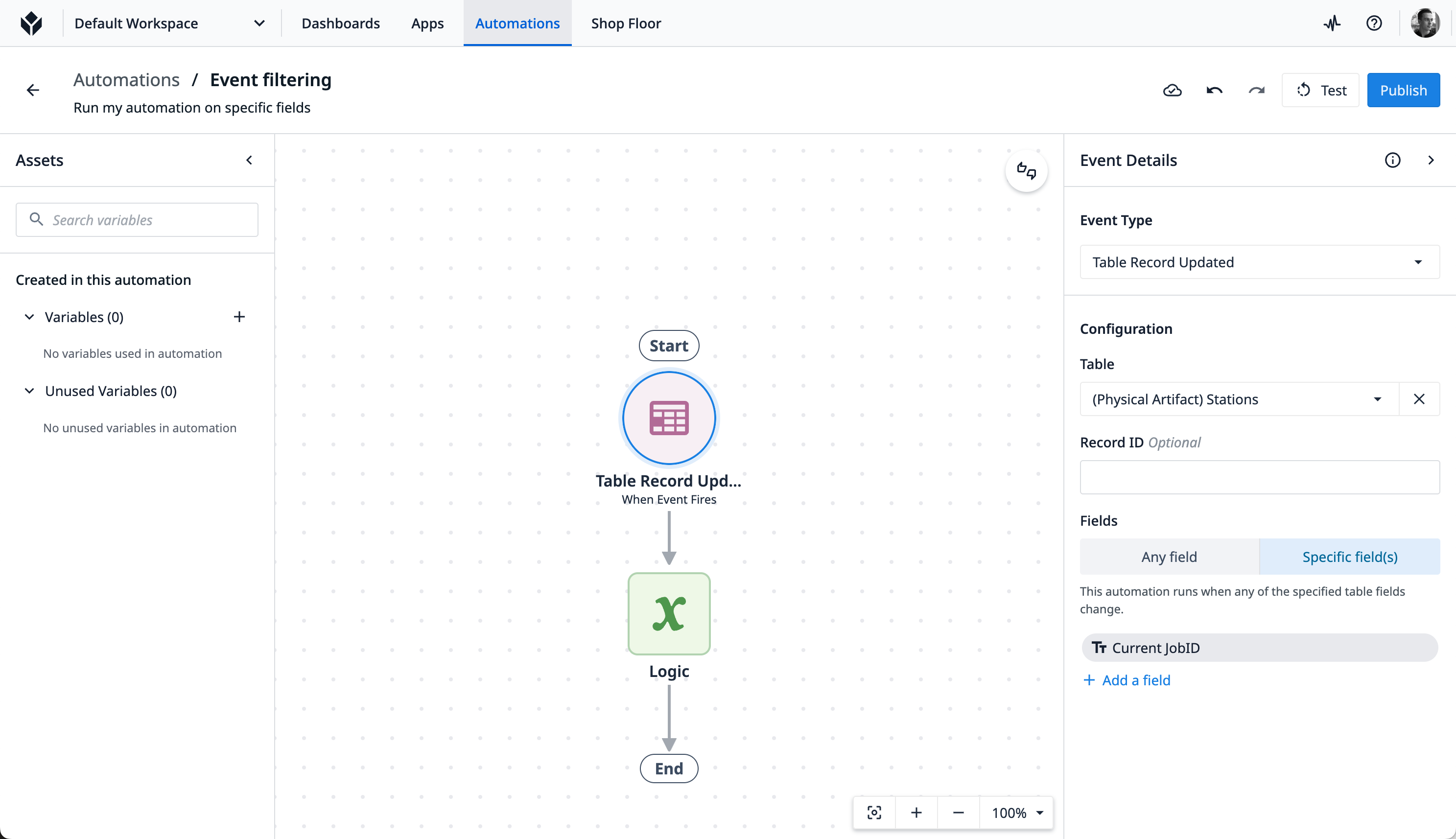 event-filtering