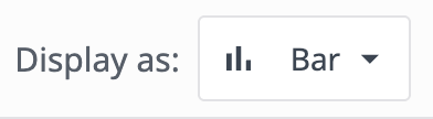 ex first analysis select display bar