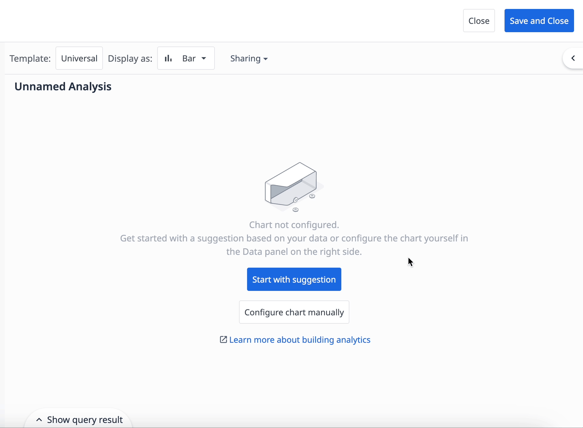 ex first analysis visualization panel fields