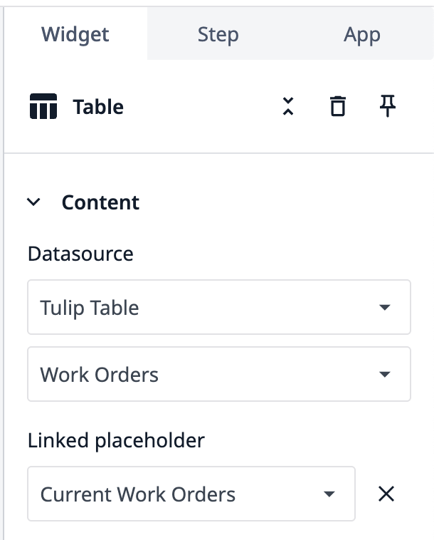 ex first data entry interactive table datasource